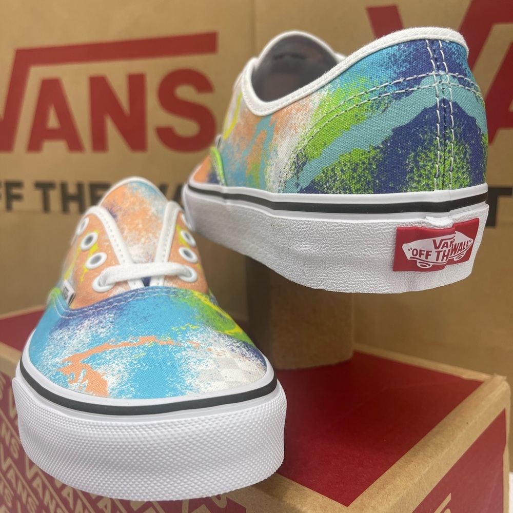 Vans Men’s Authentic
(Retro Mart) Multi/True White Sneakers 
VN0A348A40L - Picture 9 of 16